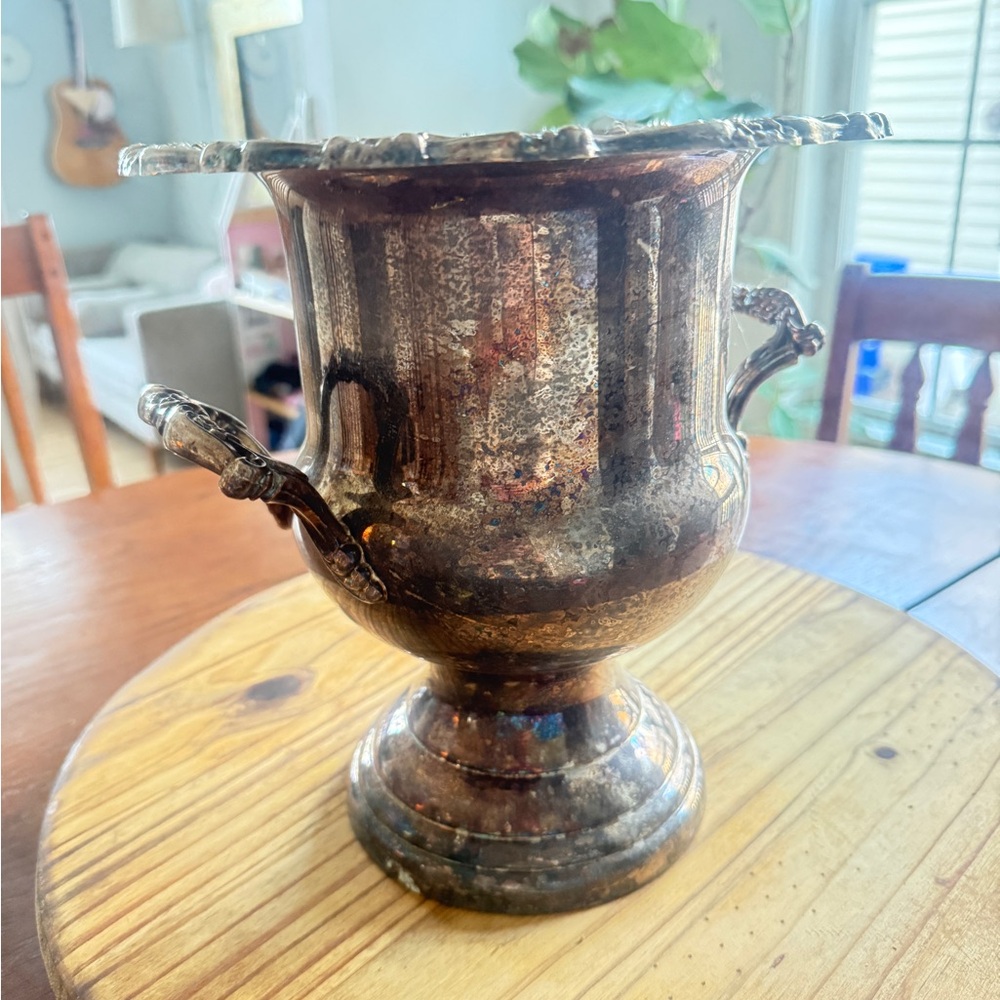 Vintage Silver plated champagne bucket